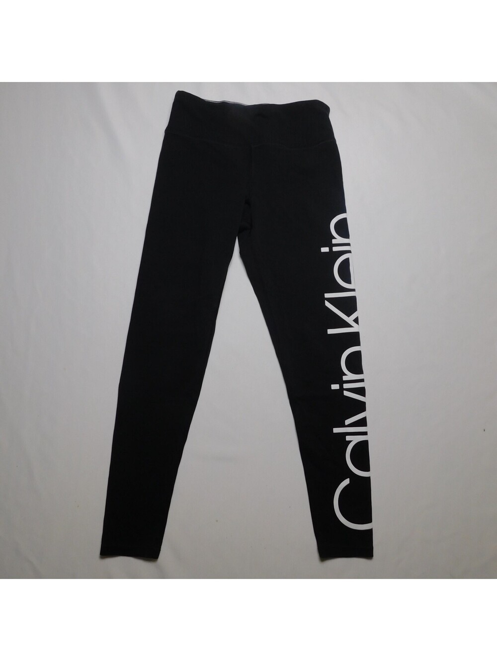 Calvin Klein Performance Vertical Logo Stretch Leggings Size Small